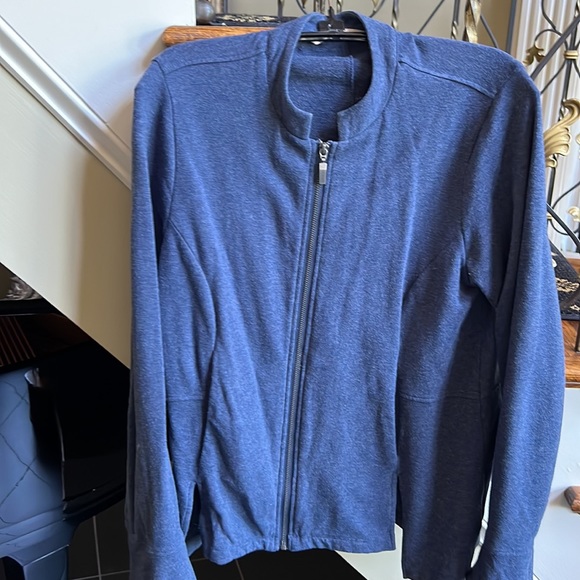 Soft Surroundings Zip Jacket. Pockets front . XS cotton/spandex - Picture 2 of 5